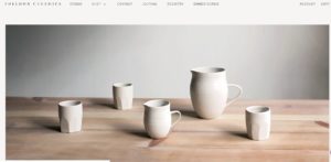 Sheldon Ceramics Website Header