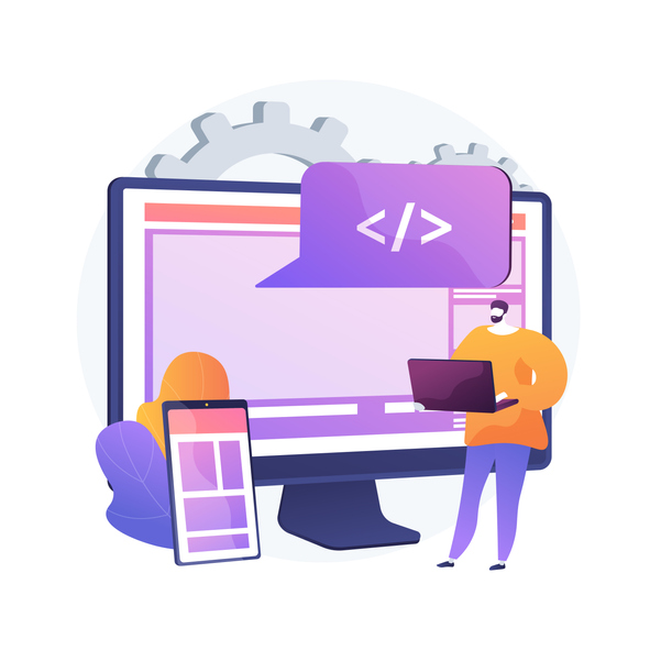Illustrated coder with computer